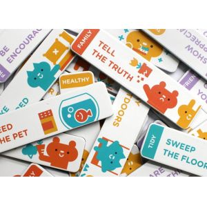 Durable Reusable Sticker Reward Chart Self Magnetic Dry Erase Whiteboard Chore