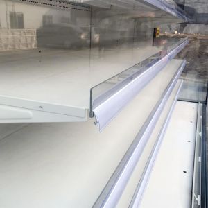 Open Fronted Wallsite Dairy Display Fridge Showcase With Ventilated Cooling