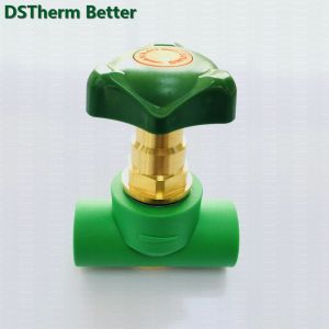  Socket Fusion PN12.5 Plastic Handle PPR Stop Valve Manufactures