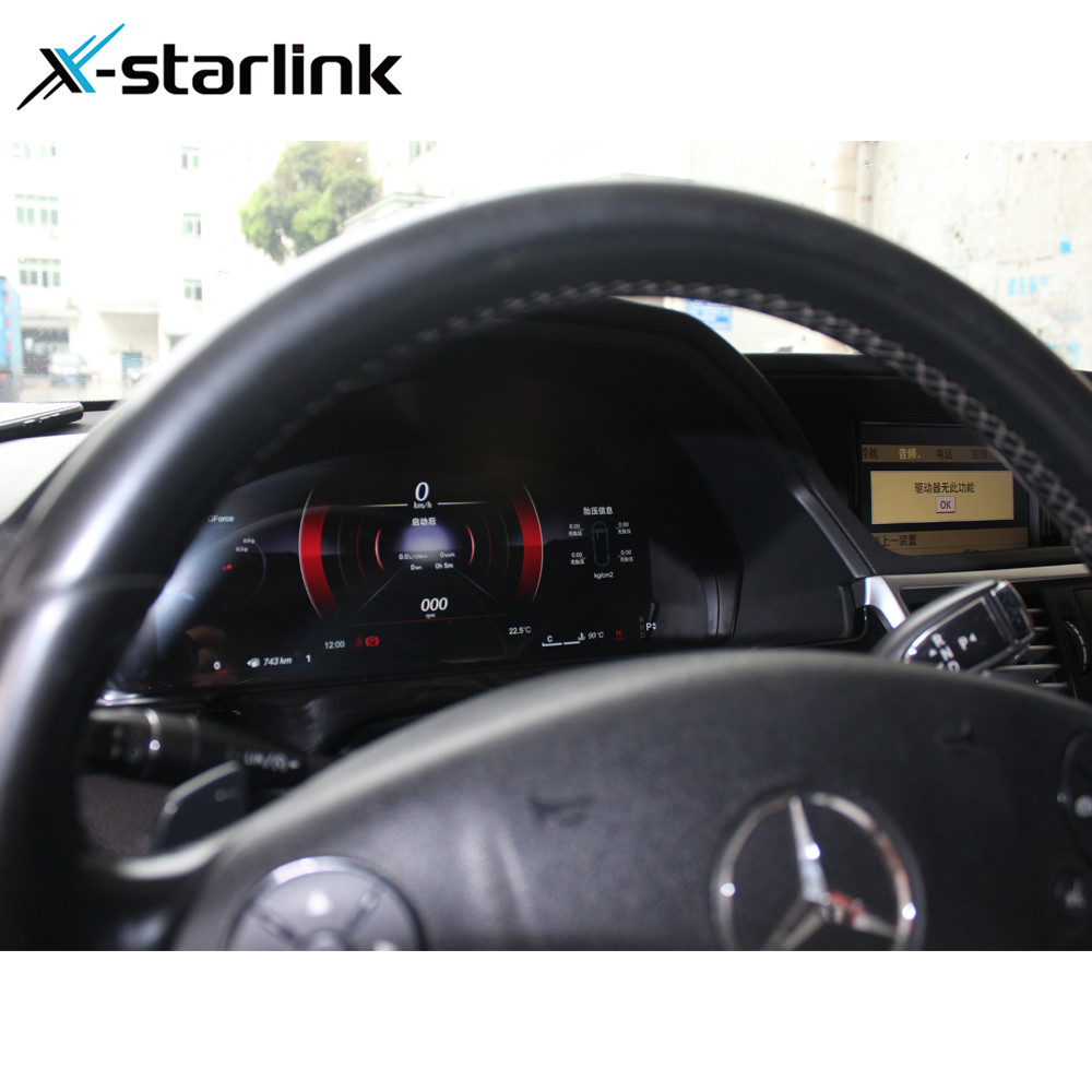Support Carplay for Mercedes Benz E300 W212 W211 2009-2015 Digital Cluster Dashboard