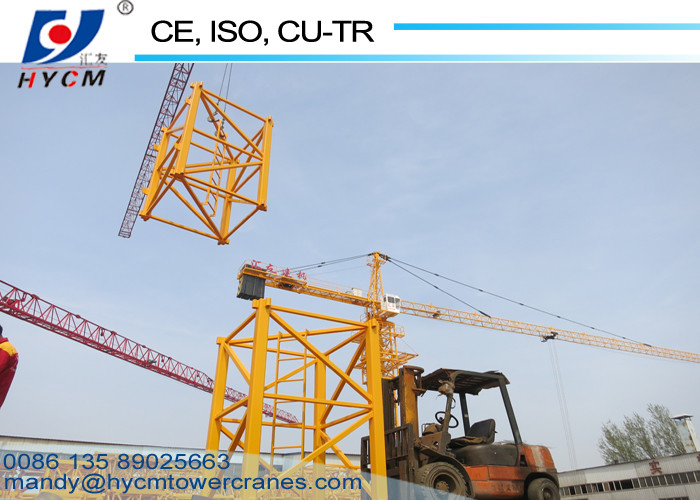 2020 Hot Factory Direct Sale 6ton Load 56m Boom Hammerhead Tower Crane Manufacturer