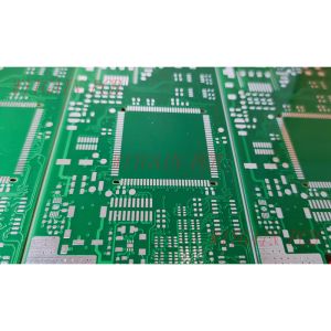 ROHS UL Custom Made Circuit Boards 4 Layer 1 Oz PCB Copper Thickness Green