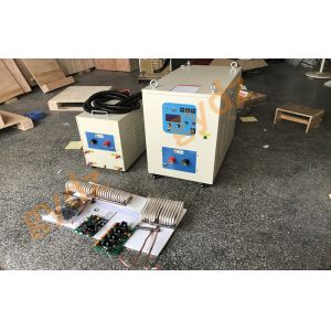 Superaudio frequency induction heating machine/induction heater for metal