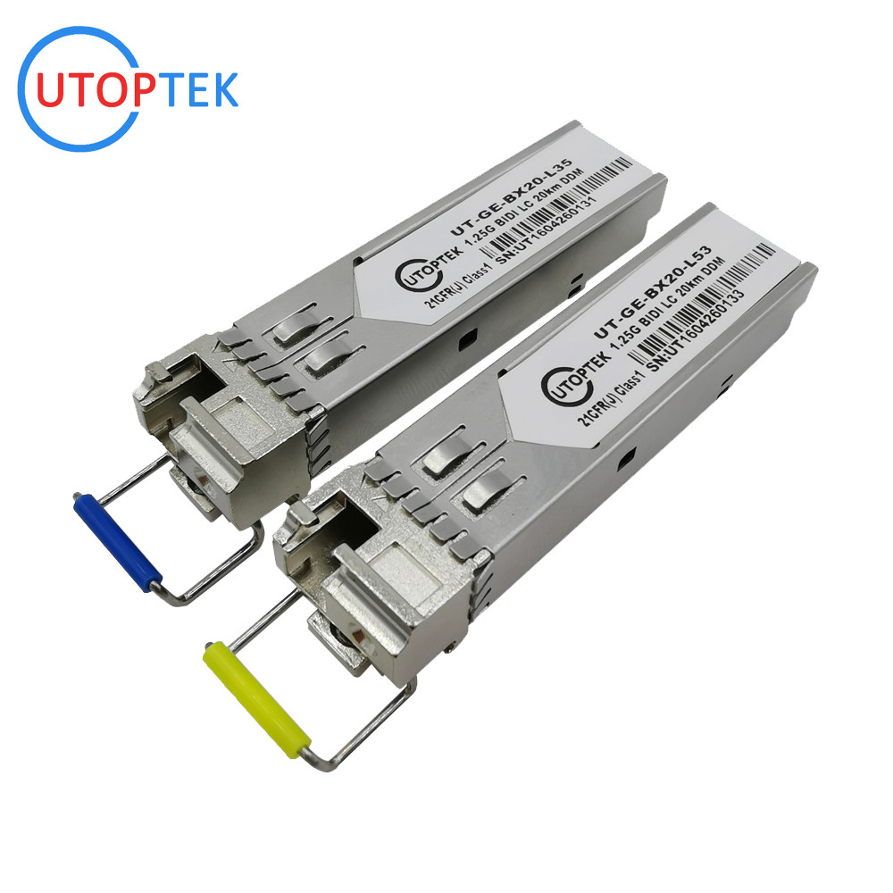  1.25G SFP module simplex LC 10km optical transceiver compatible cisco/huawei/HP/Aruba/Ericsson/Mikrotik Manufactures