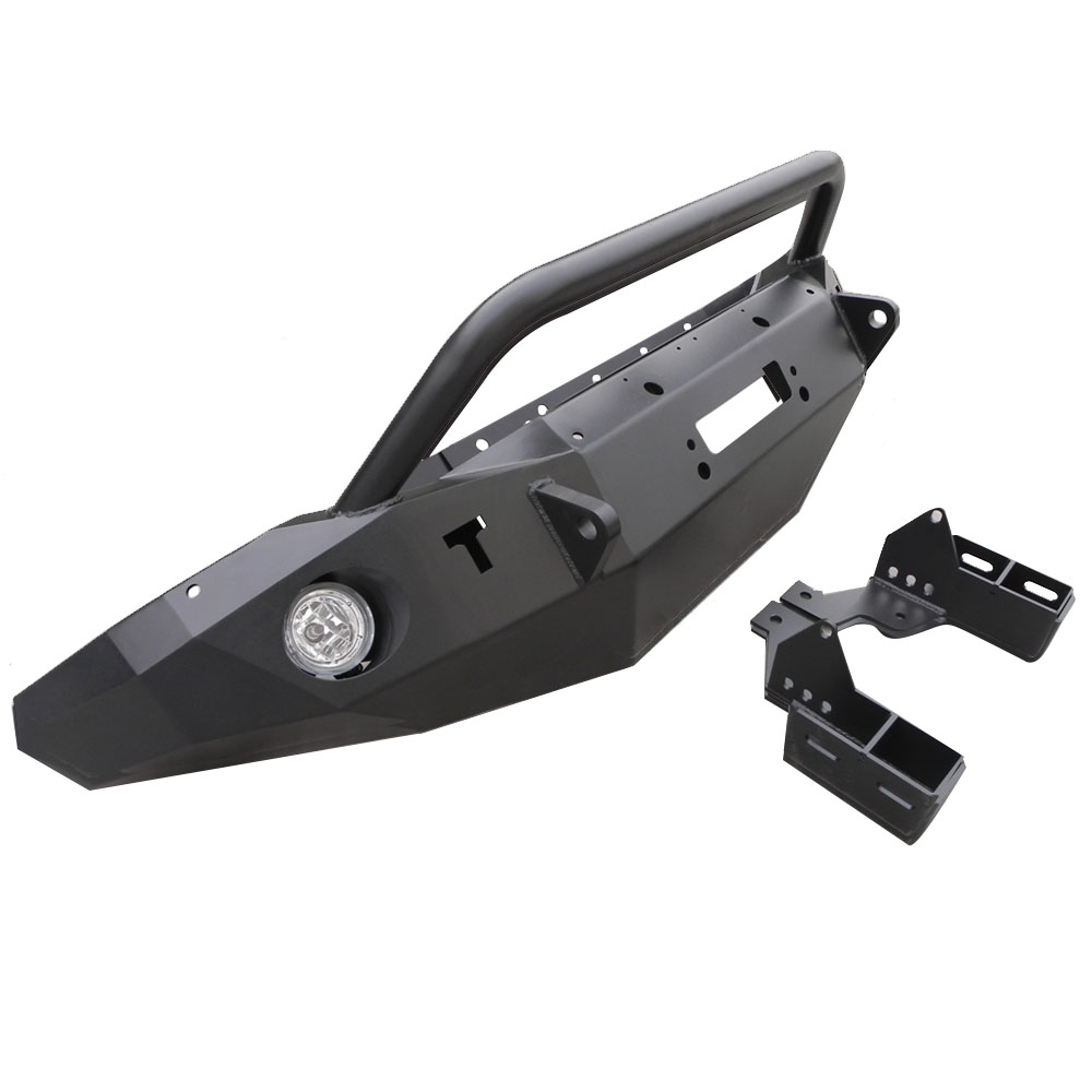 Front Bumper Toyota FJ Cruiser Winch Bull Bar Steel Rear Bumper with Tire Carrier Jerrycan Holder