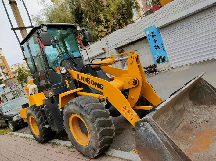 CLG816C Used Mini Loader 5ton Wheel Loader With 4M3 Bucket TOP 2021 Model