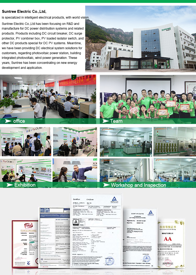 SHLX-PV6 DC 6Ways Electrical Distribution Box