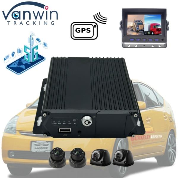5G GPS Vehicle Tracker 4 Channel SD Card MDVR For Taxi Bus Van Support OEM