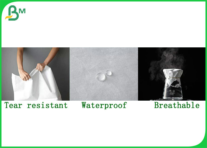 Soft And Breathable 55g 0.17mm Dupont Paper Waterproof 8.3'' * 11.7''