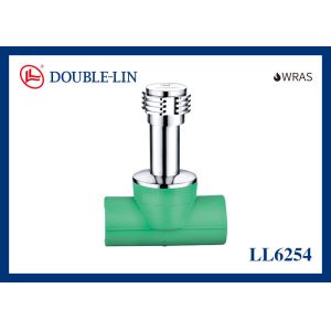 Sturdy Build In Stop Valve With Steel Handle Capable Of Handling Temperatures From -10C To 120C