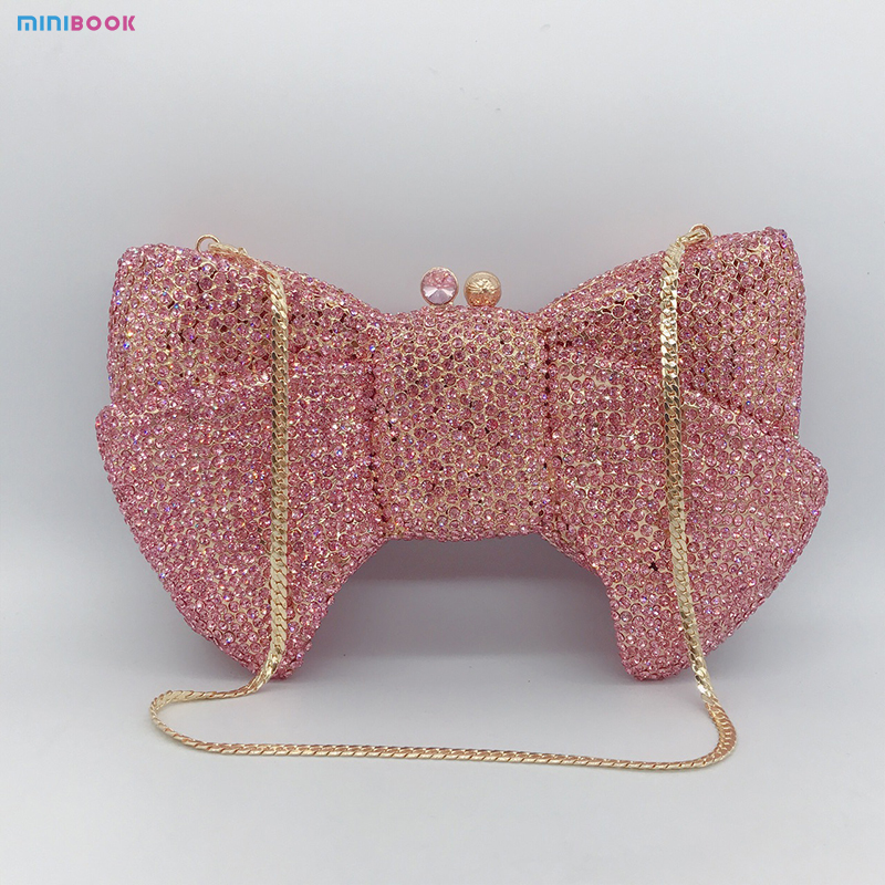 2023 Banquet Full Diamond Clutch Women Crystal Evening Clutch Bag with CANDY Pattern