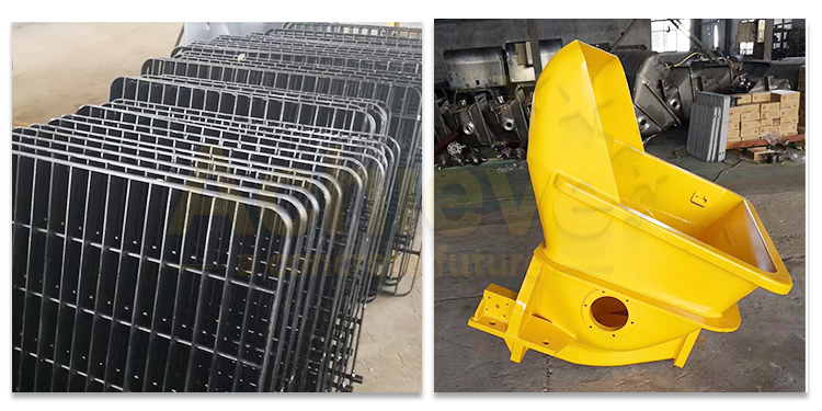 SANY concrete pump mixing hopper