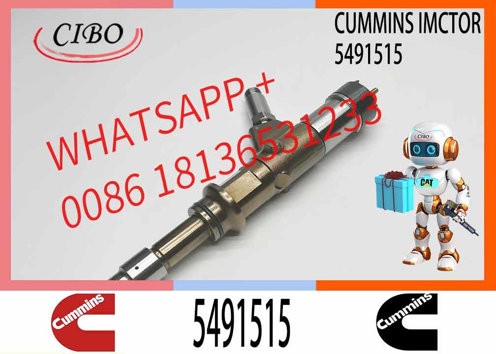 Common Rail Injector High pressure fuel injector 5491515 4307475 4307468 5491515 For Cummins ISG12 Engine Parts