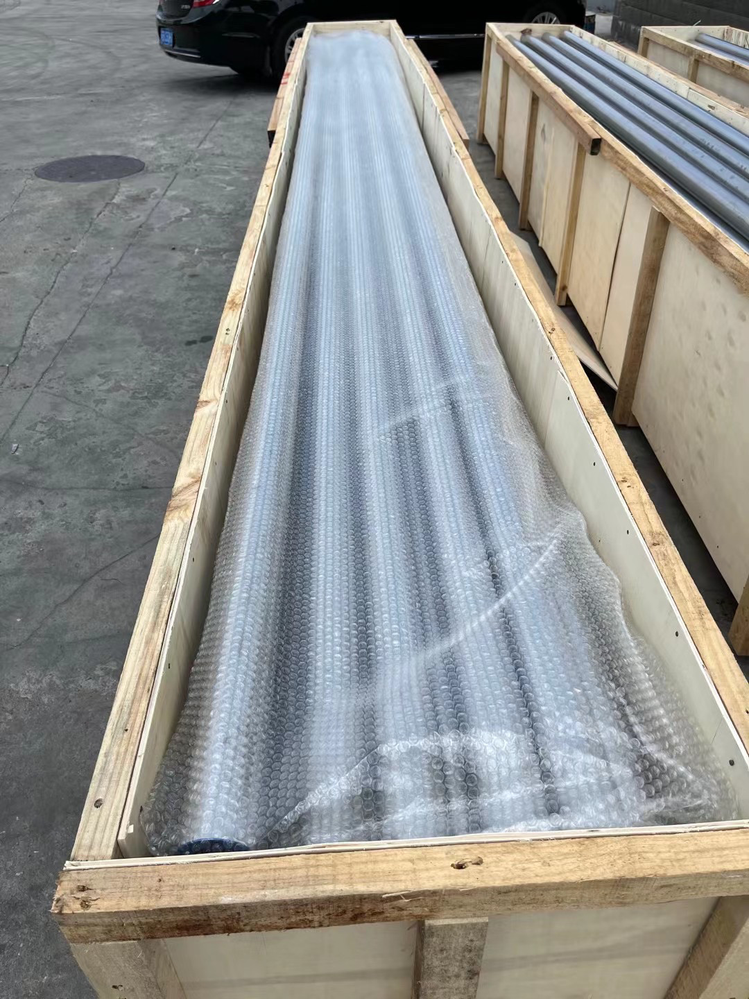 1060 5083 6061 Aluminum Tube Silver Bronze Mill Finish Anodized 60mm