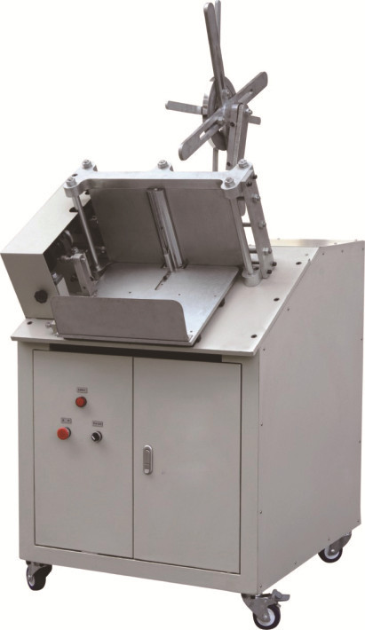 High quality white PLJT-250 Steel Clipping Machine for Fuel & Oil Filter Element Production Used to produce fuel filter