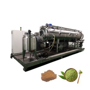 PLC Control Continuous Vacuum Belt Type Dryer for Liquid / Paste