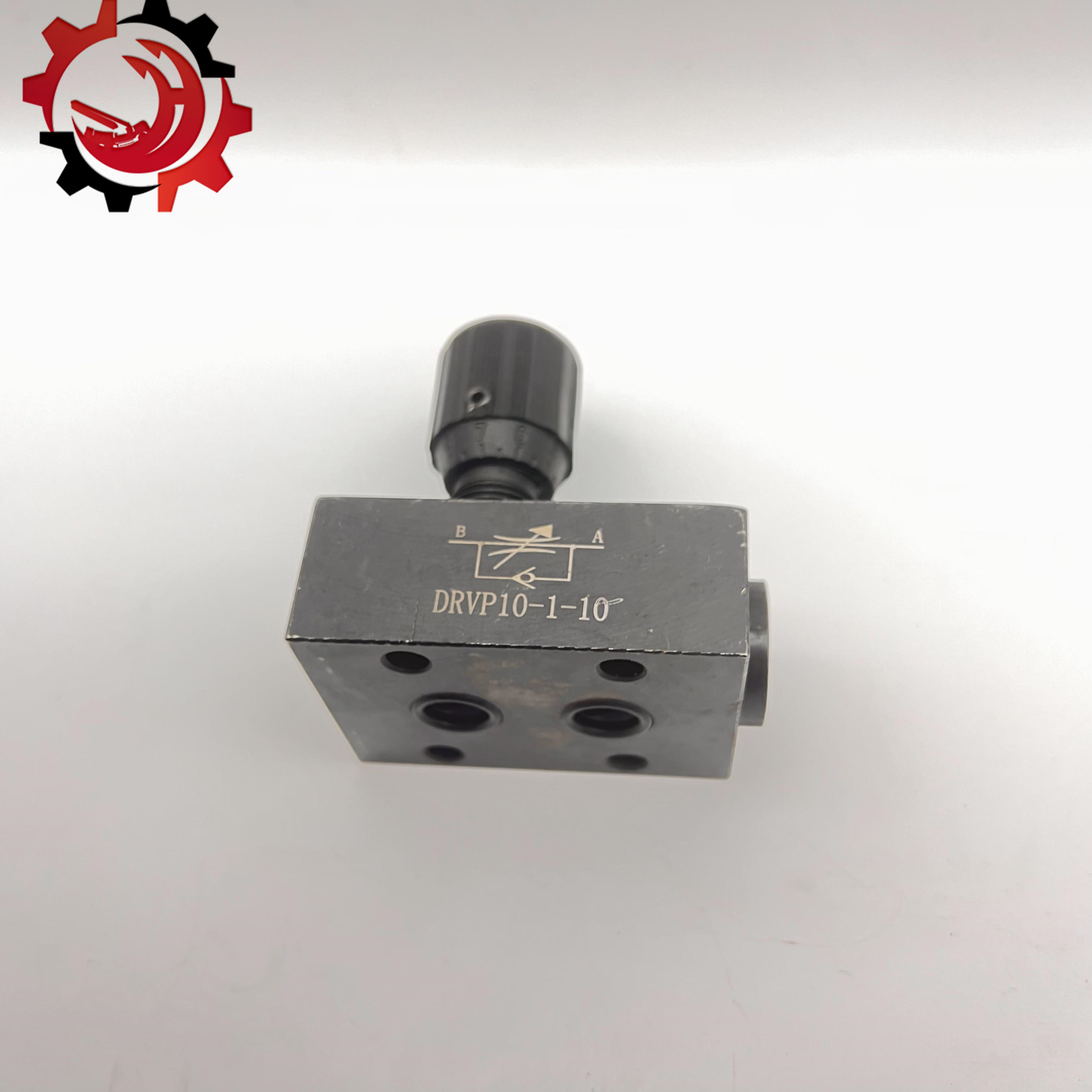 Stop Valve DRVP10-1-10 Temperature Iron Concrete Pump Parts For Pump Truck 414bar Pressure OEM Color