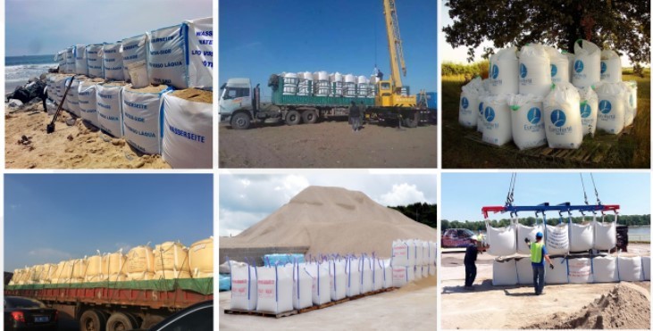 UV Stabalized Moisture Proof PP Big Bags For Packing Zinc Powder Products