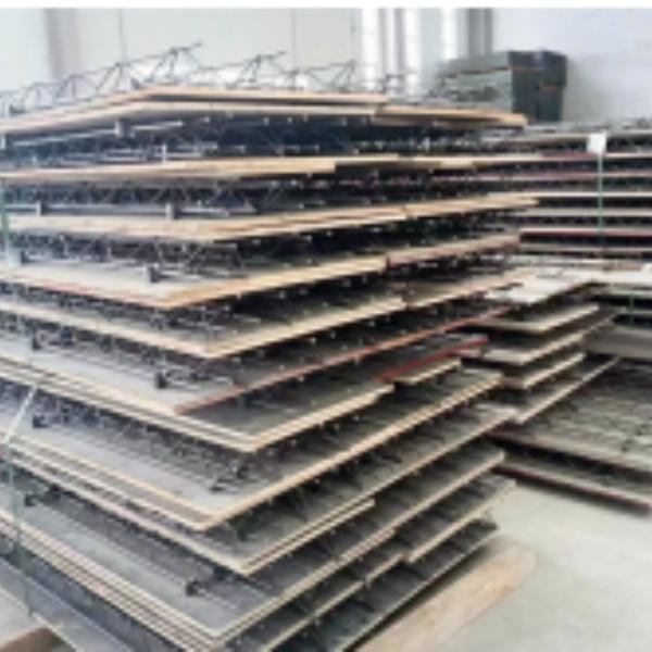 Concrete Prefabricated Detachable Floor Slab Non Slip Surface ISO 9001 Low