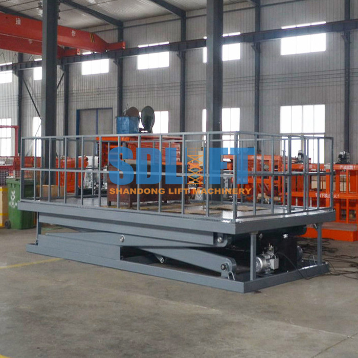 3 Ton 5M Hydraulic Scissor Car Lift Underground Car Parking Lift With CE