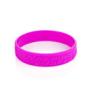 Buy cheap chinese silicone bracelet factory offer customized colors pink wristbands from wholesalers