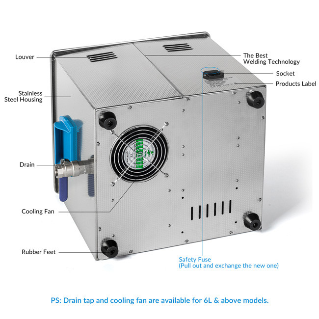 400W Digital Ultrasonic Cleaner
