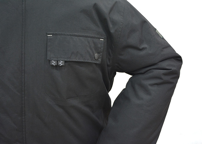 Two Pieces Jacket Outdoor Work Clothes With Hood Fashionable Design