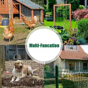 Anping Factory Galvanized Stainless Steel Green PVC Coated Welded Mesh Wire For