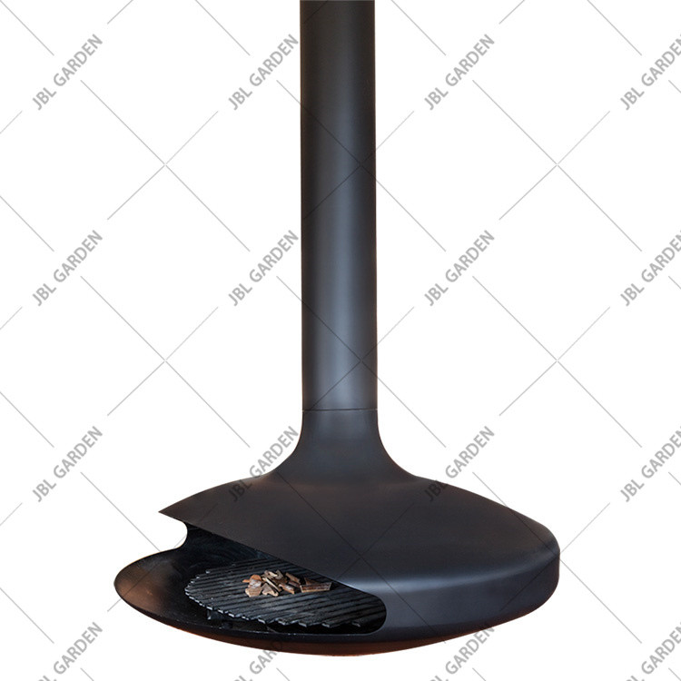Customizable Ceiling Hanging Log Burners 600mm Suspended Wood Burning Stove