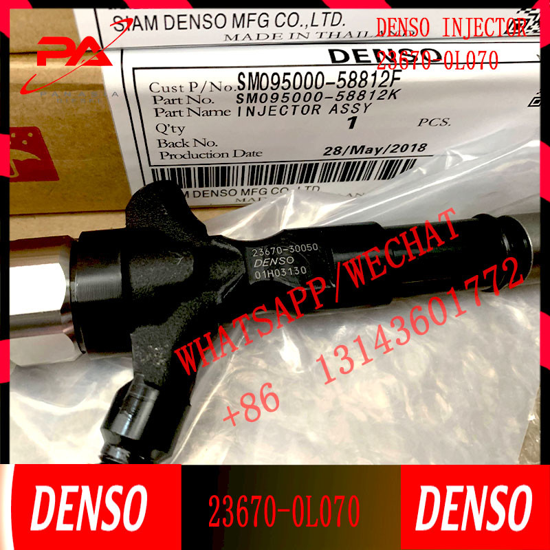 Original Diesel Common Rail Injector 23670-0R170 For Toyota RAV 4 2.2 D-4D