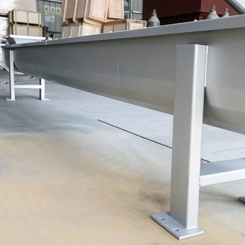 OEM Custom Grain Sludge Conveying Carbon Steel Screw Conveyor