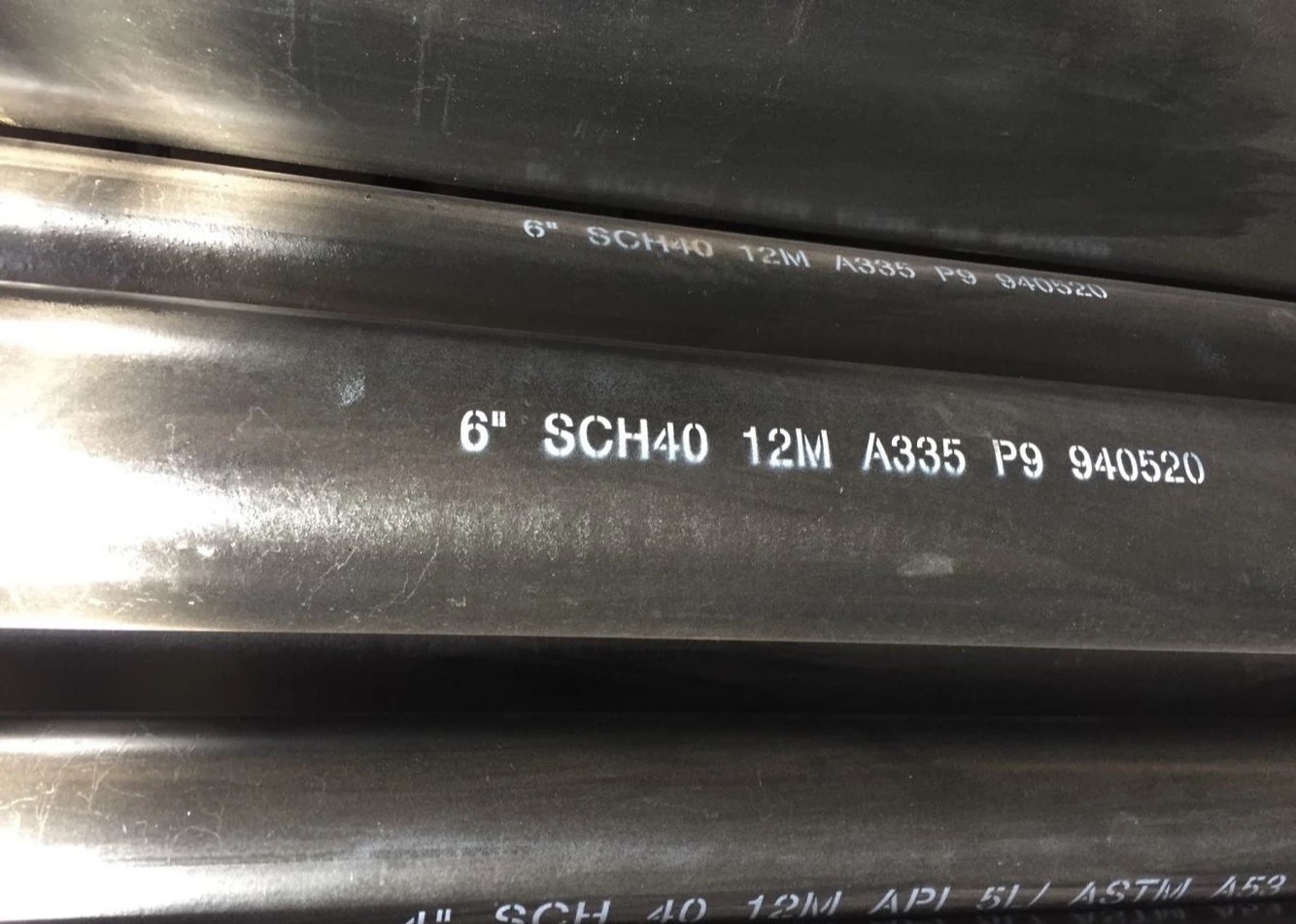 Astm A335 Alloy Steel Pipe T91 T22 P22 P11 P12 P22 P91 P92 Seamless Pipes Steel Pipe Standard Sizes