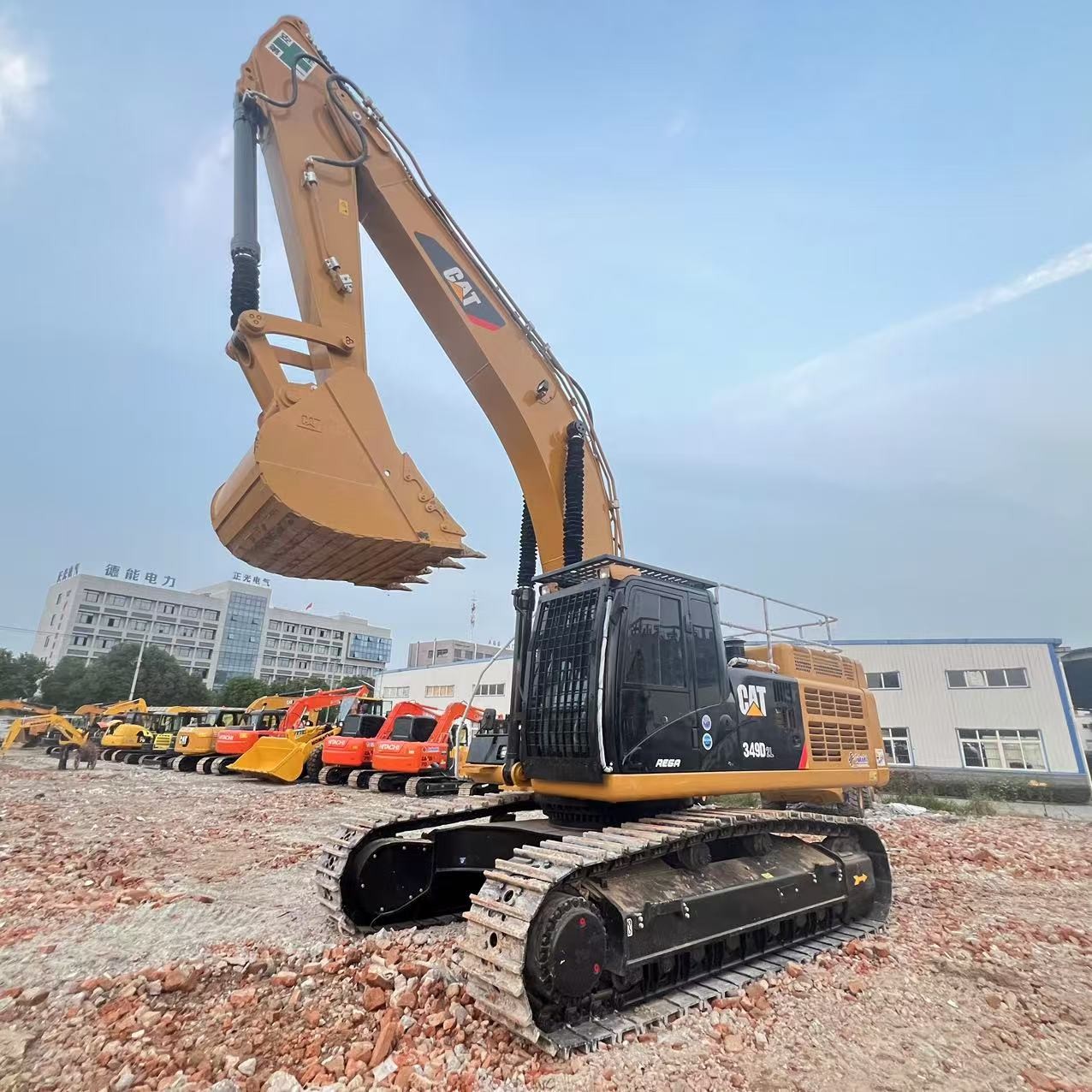 Used CAT 349D Excavator Second Hand Cat Excavator CAT349D2L Crawler Excavator