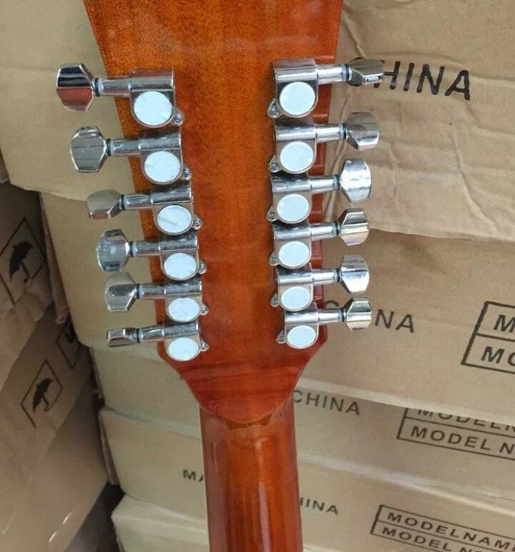2018 New 12 strings Chibson Dovo acoustic guitar 12-string GB dovo electric acoustic guitar 12 strings dovo acoustic