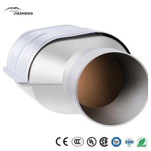 3" Inlet & Outlet Universal Direct Fit Exhaust Manifold Auto Catalytic Converter