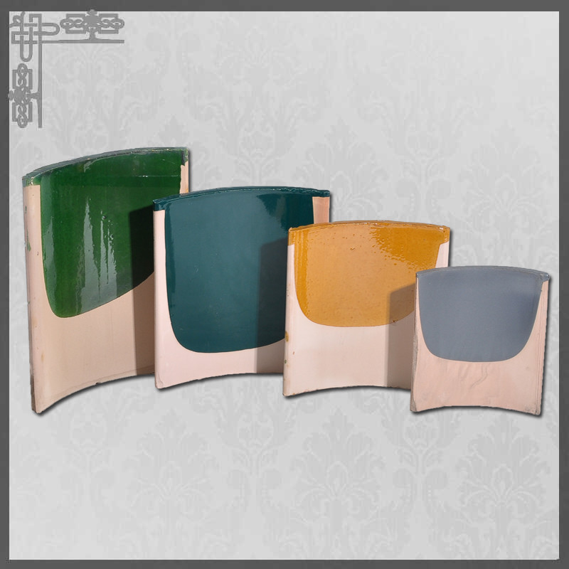 Asian glazed roof tiles Chinese gazebo traditional ceramic