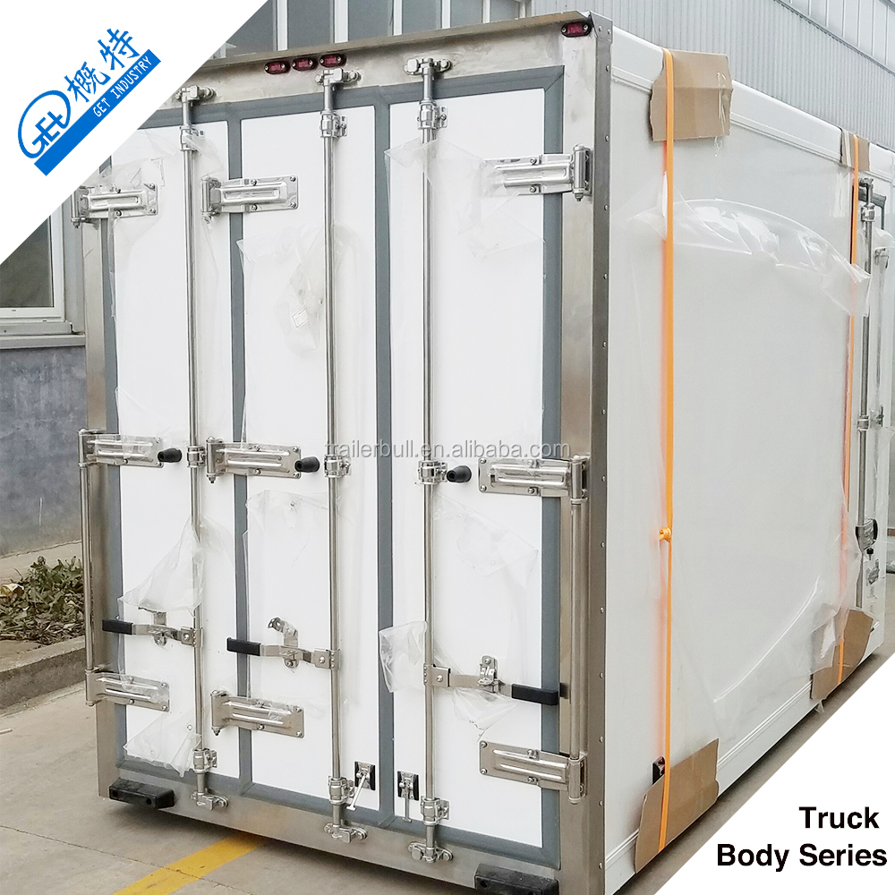 FRP-XPS Special Transportation Refrigeration Truck Box Body For Health Outdoor Cold Rooms