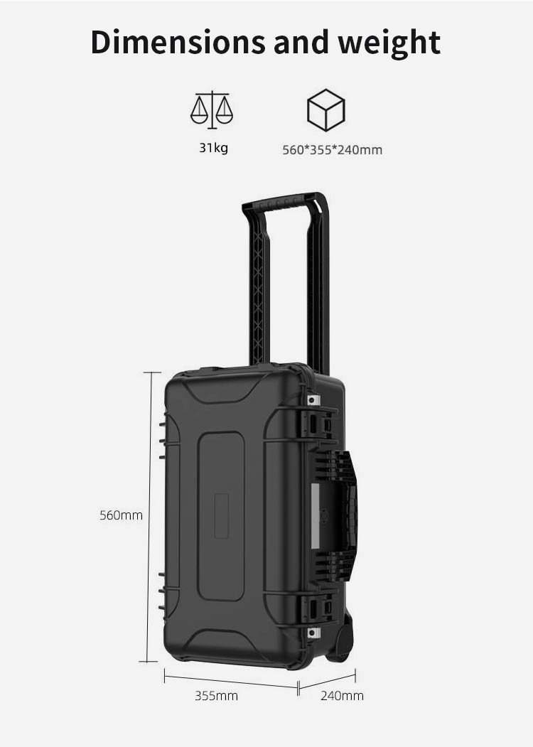 Rechargeable MPPT Outdoor Portable Power Station 2400W Portable Solar Power Generator