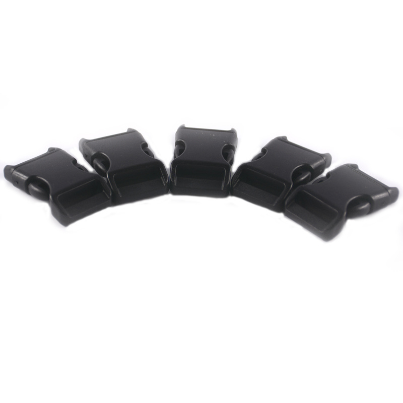 20mm Plastic Quick Side Release Buckle Curved Paracord Buckle for Backpack