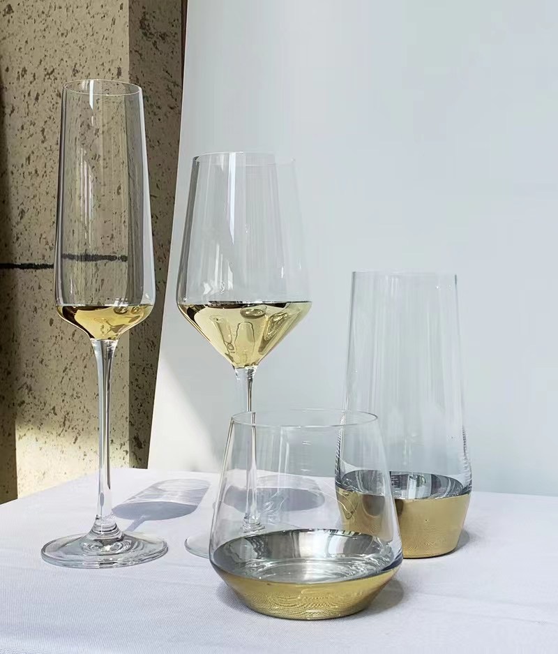 SX-G011 Water Glass Cup Custom Color Whiskey Champagne Drinking Glasses For Wedding Home Decor