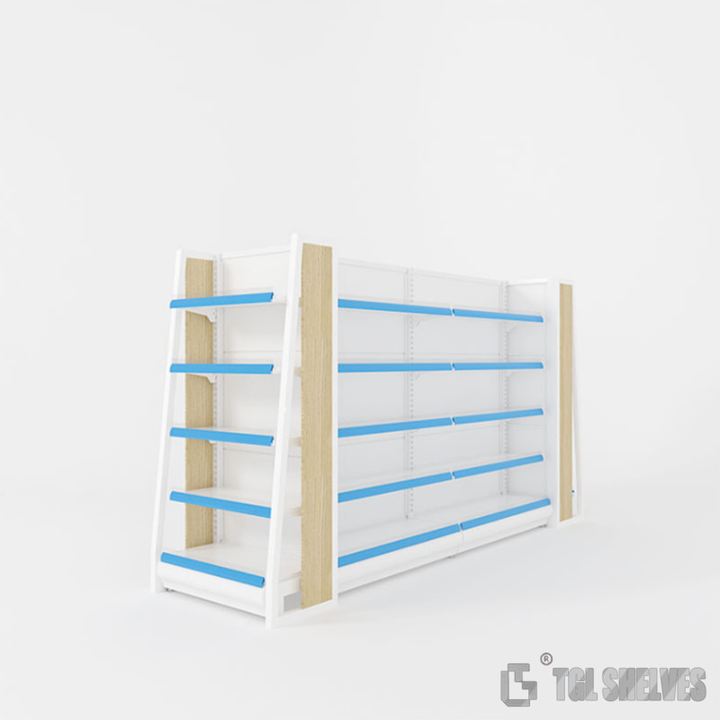 Light Duty Medical Store Display Rack 5 Layers For Pharmacy 30-50kg Capacity