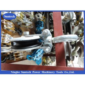 Overhead Line Round Hoisting Point Chain Conductor Stringing Blocks