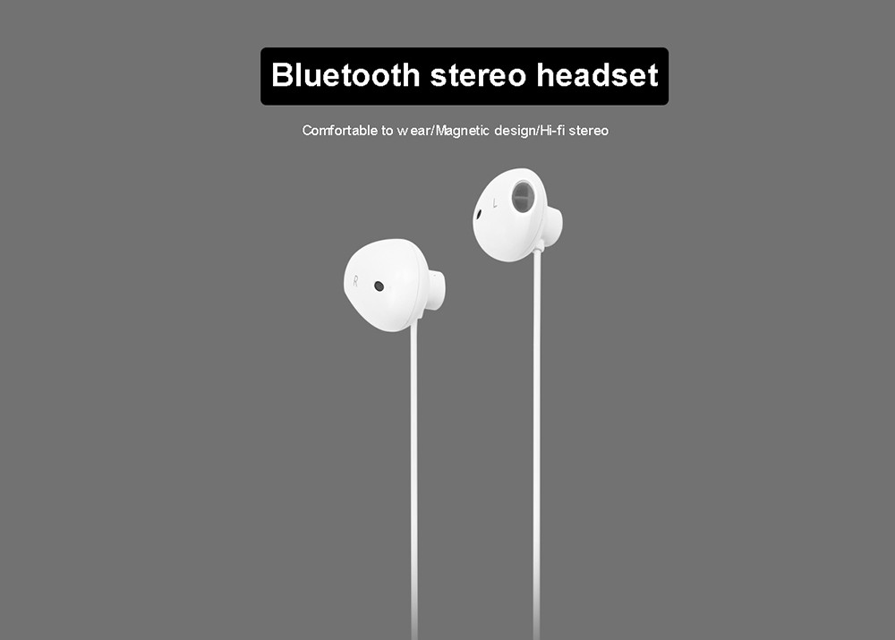IPX5 Magnetic Sports Wifi Bluetooth Headphones In Ear For Running Hiking Biking