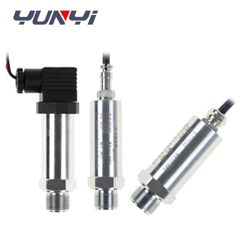Diffused Silicon Air Water Pipe Flow Pressure Sensor Transmitter 12 To 30VDC 316L Stainless Steel
