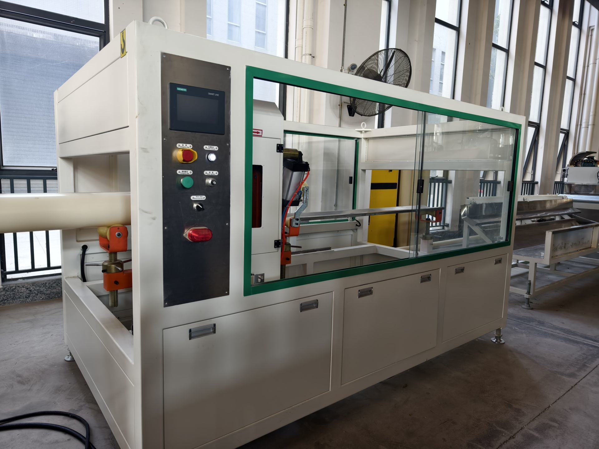 High Speed ABS PP HDPE Pipe Extrusion Machine For Lithium Battery Diaphragm Roll Core Production Line
