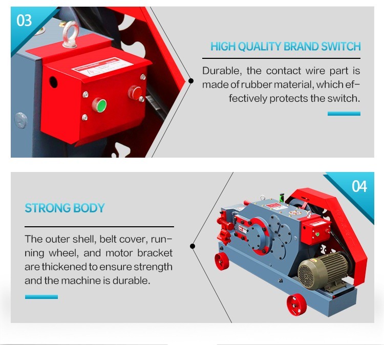 Gq40 Fast Cut Rebar Bender Cutter Straight Thread Electrical