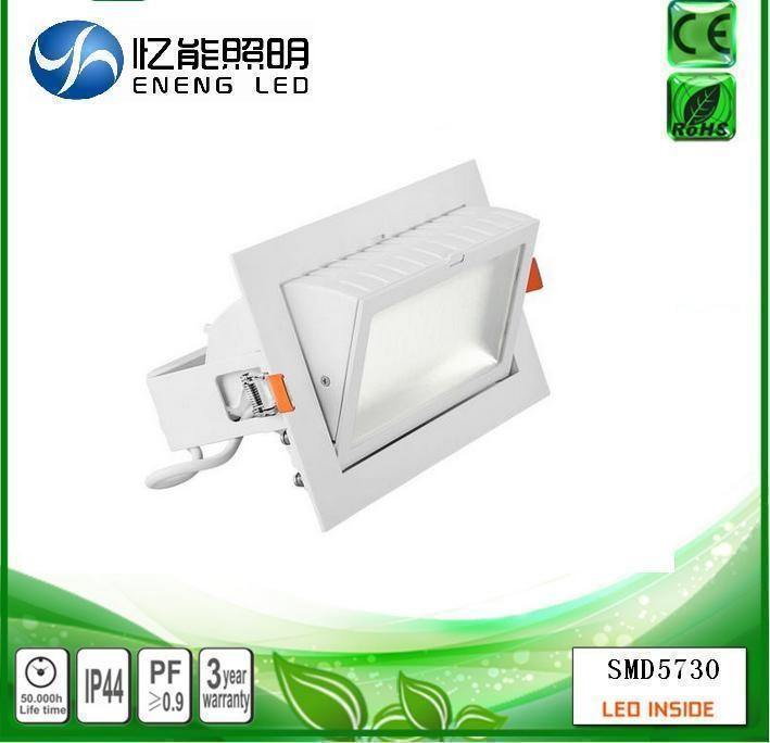 high power 40W led down light Rectangular downlight 40W Square down light led trunk light with 5730 led AC90-277V