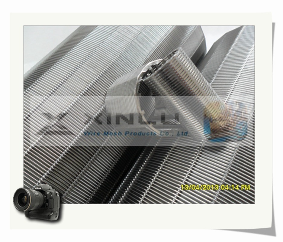Wedge Wire 100 Mesh Filter Screen Stainless Steel Customized For Water Treatment