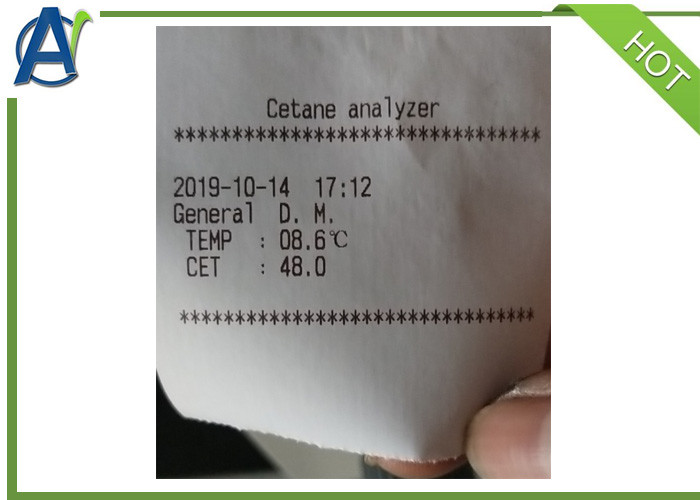 ASTM D613&ASTM D6890 Fully Automatic Biodisel Cetane Value Tester