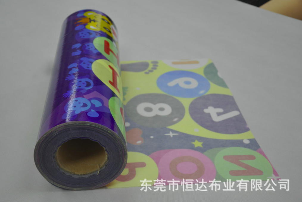 Non Slip Mat Laminated Non Woven Fabric Waterproof Customised Baby Pad / Cushion